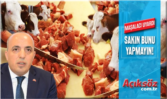 Kastamonu VHO’dan ‘kurban eti’ uyarısı;