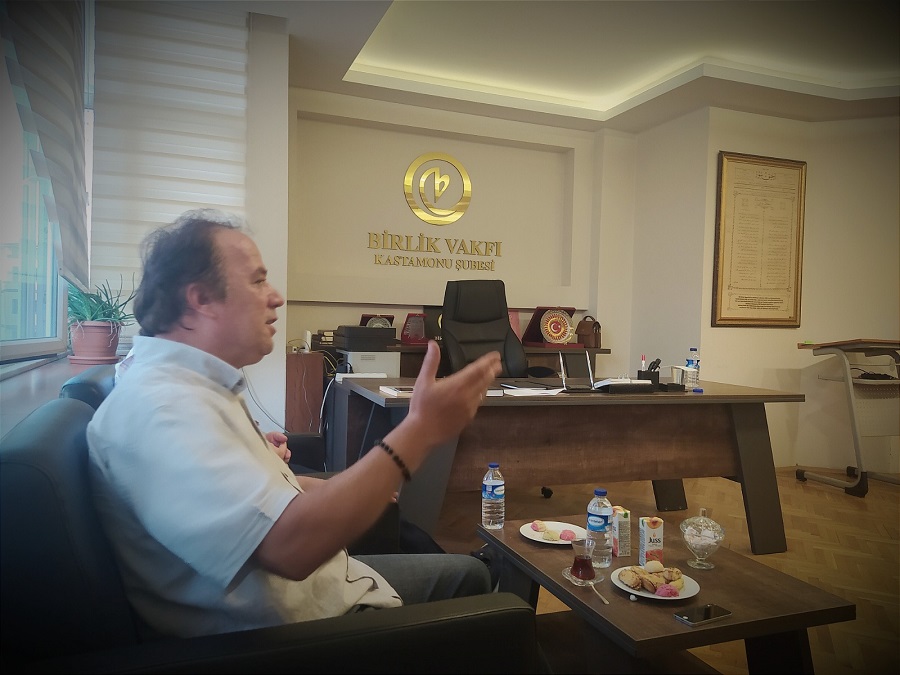 Birlik Vakfı Yazar Söyleşileri’nin konuğu Ali Emre Oldu;