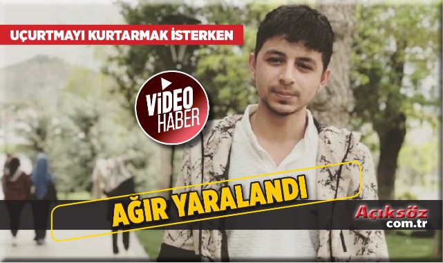 Uçurtmayı kurtarmaya çalışırken elektrik çarptı;