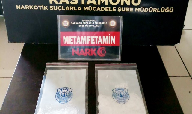 Sinop’a uyuşturucu götürecekti, Kastamonu’dan geçemedi;