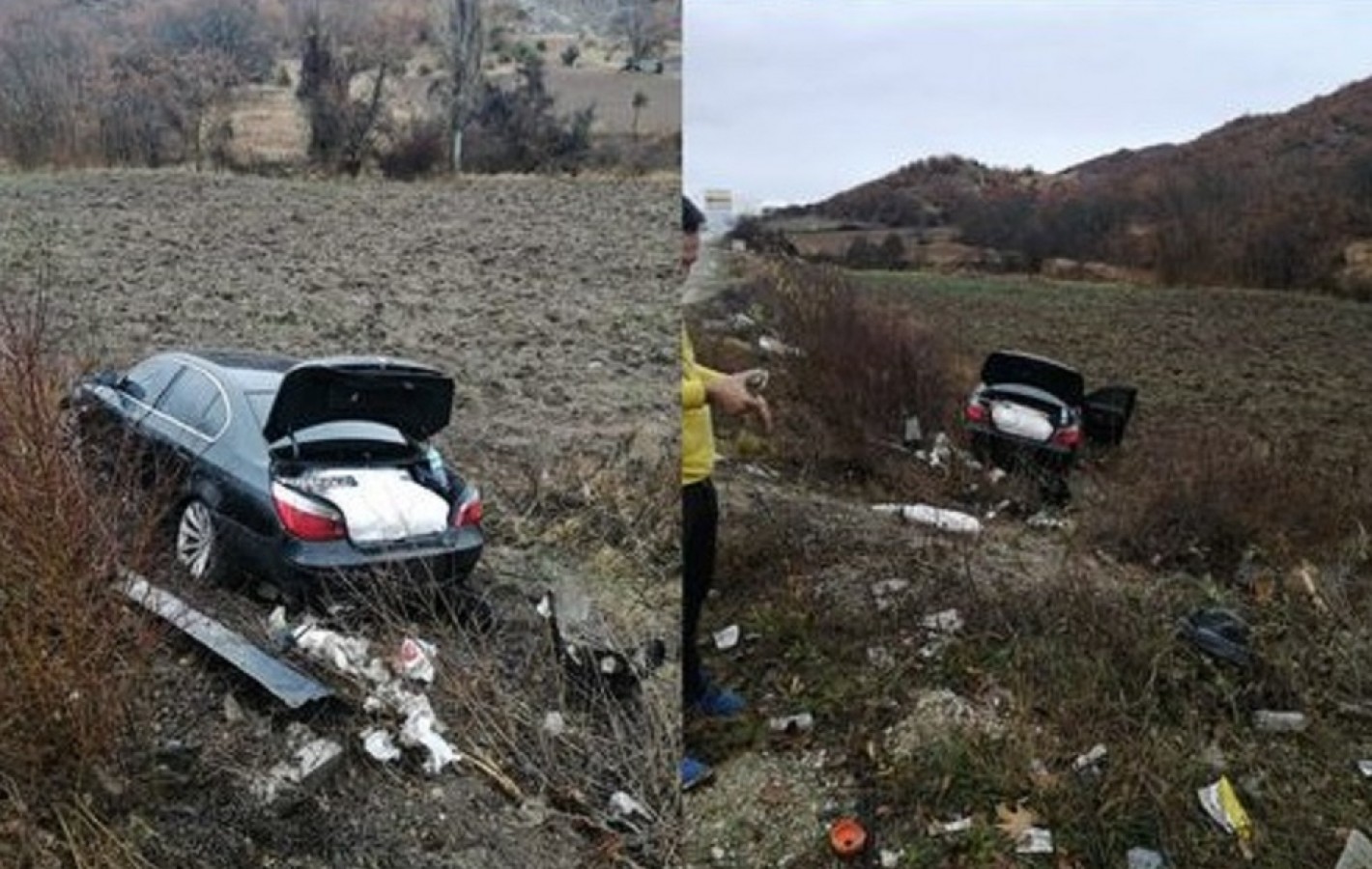 1 kişi yaralandı;