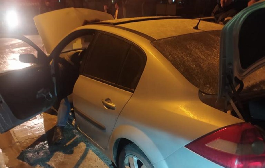 Sahur vakti yandı maddi hasar meydana geldi;
