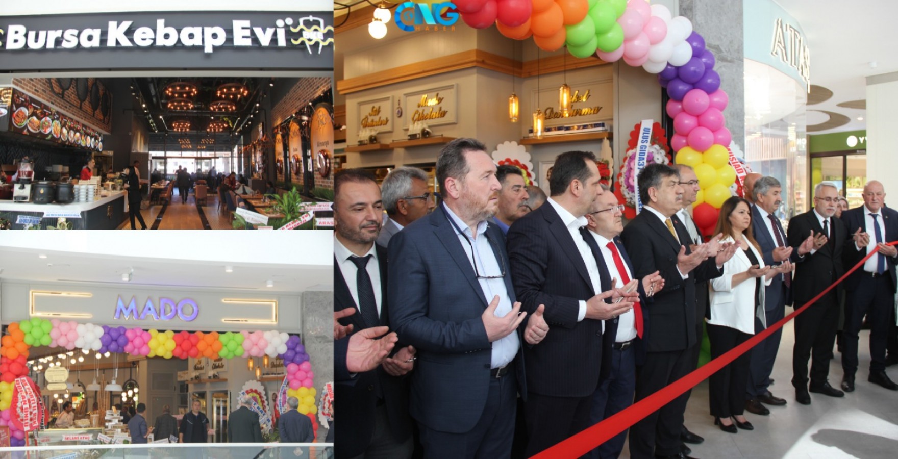 MADO ve Bursa Kebap Evi açıldı;