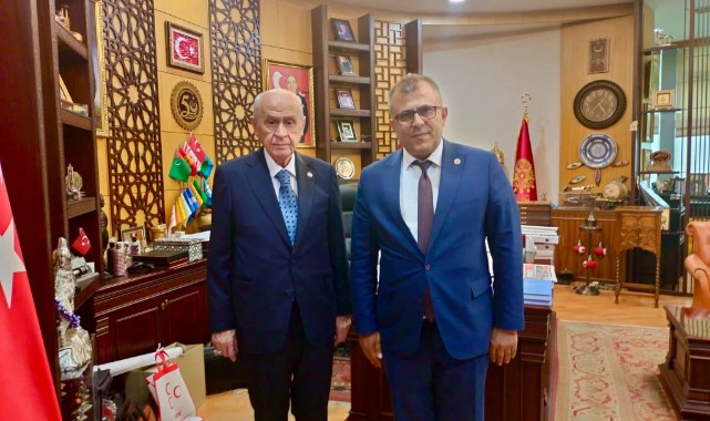Bahçeli'yle görüştü;