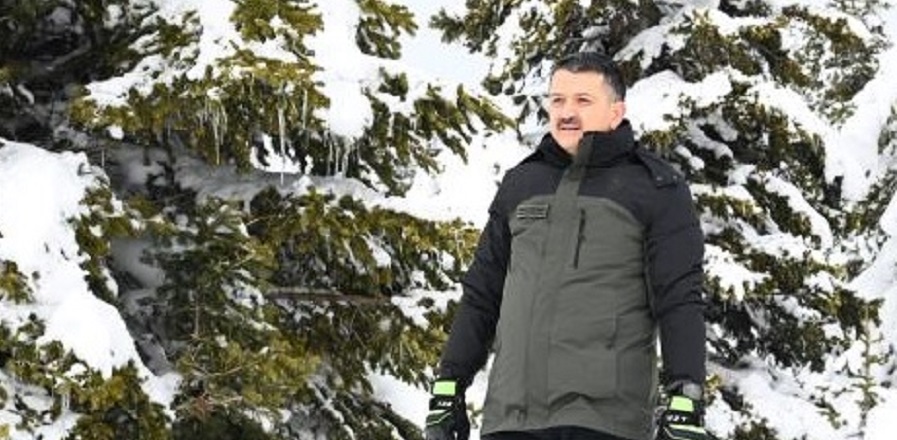 Tarım Bakanı, hafta sonunu Ilgaz'da geçirdi;