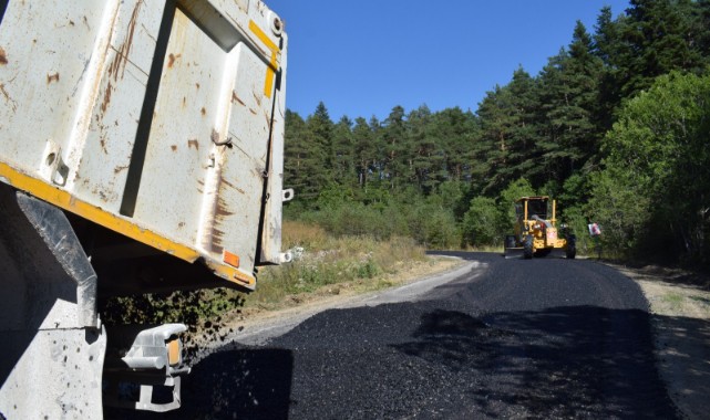 BSK ve asfalt çalışması yapıldı;