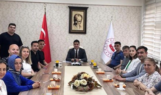 Abana ilçesine veda ettiler;