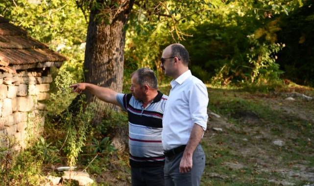 Kaymakam Akdağoğlu'ndan Konaklı ve Yenibeyler'e ziyaret;