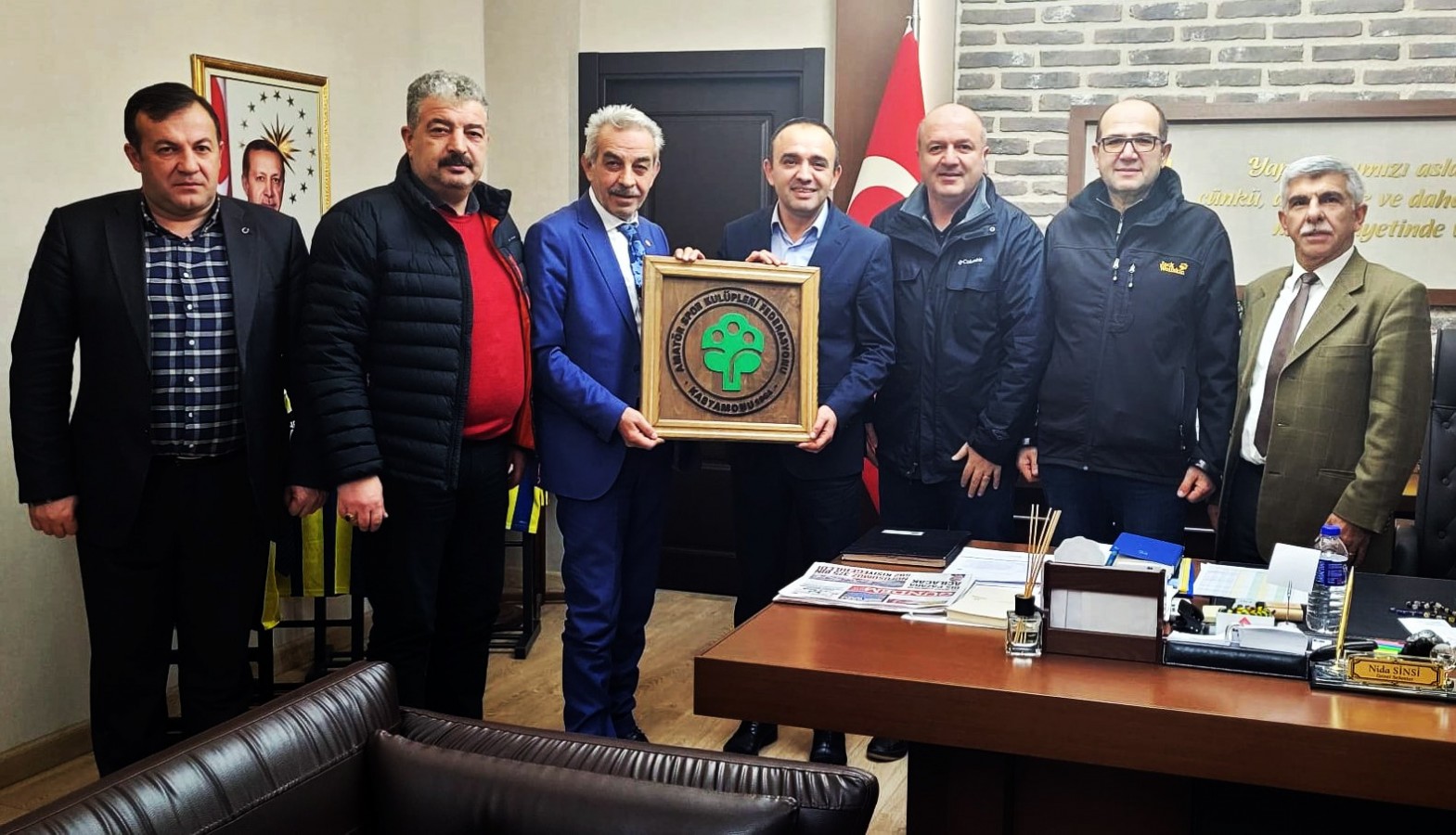 ASKF yönetimi Sinsi’yi ziyaret etti;