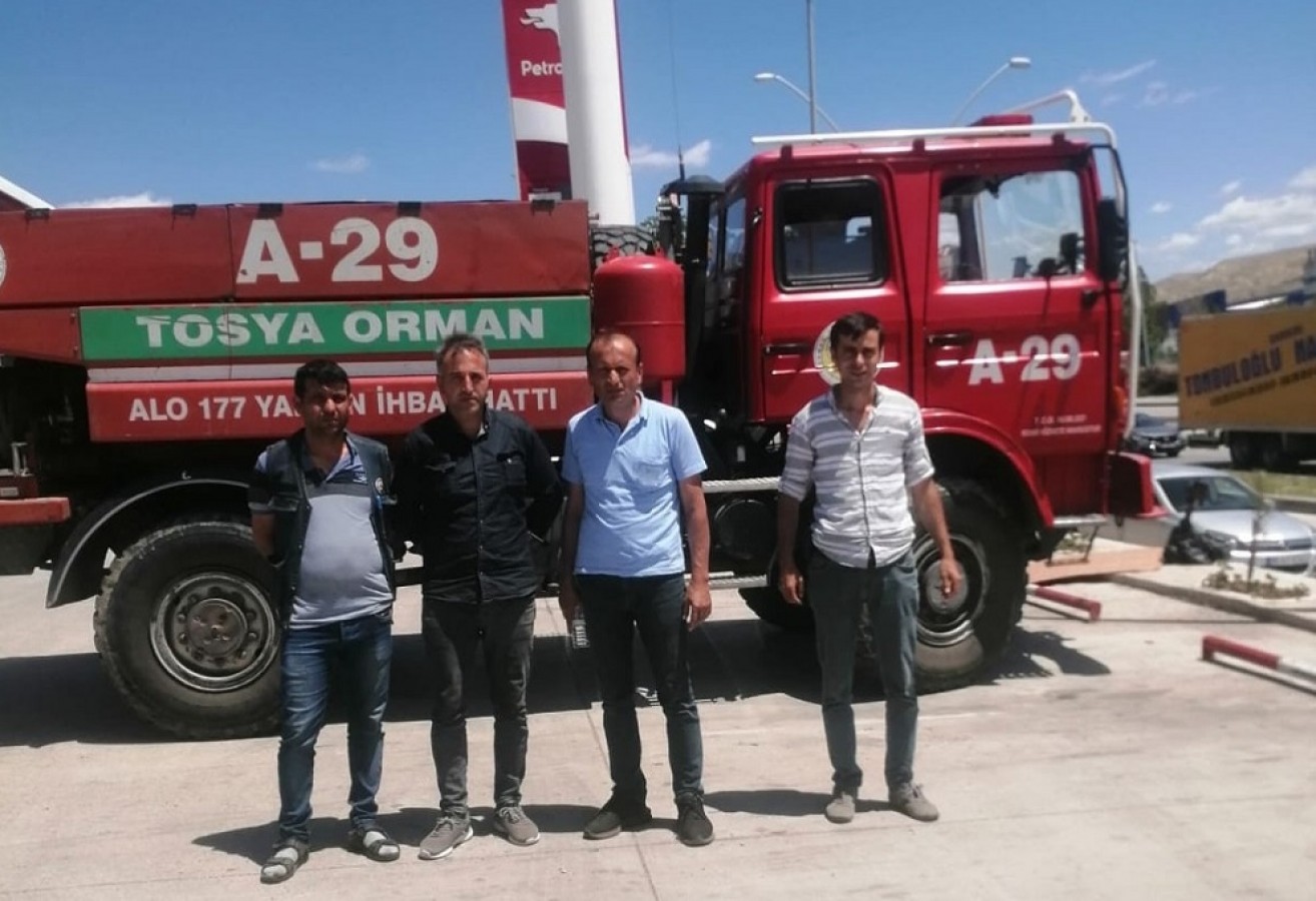 Tosya’dan Marmaris’e Destek;