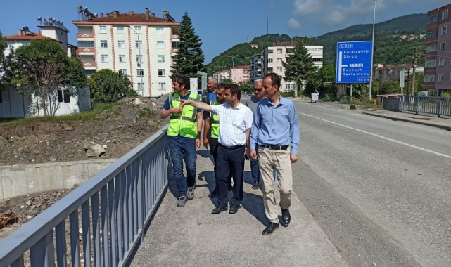 Bölge Müdürü Devrim'den inceleme;