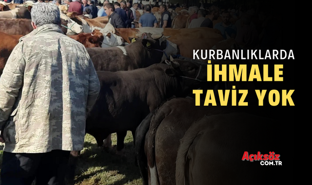 Kastamonu'da hayvan pazarlarında sıkı denetim