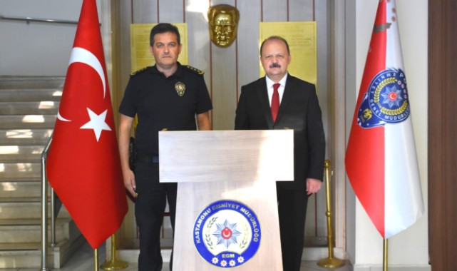 Vali Dallı’dan Emniyet’e ziyaret;