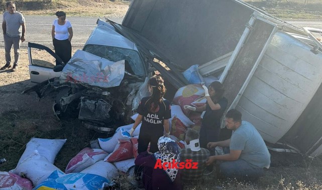 Elyakut'ta feci kaza: 4 yaralı;