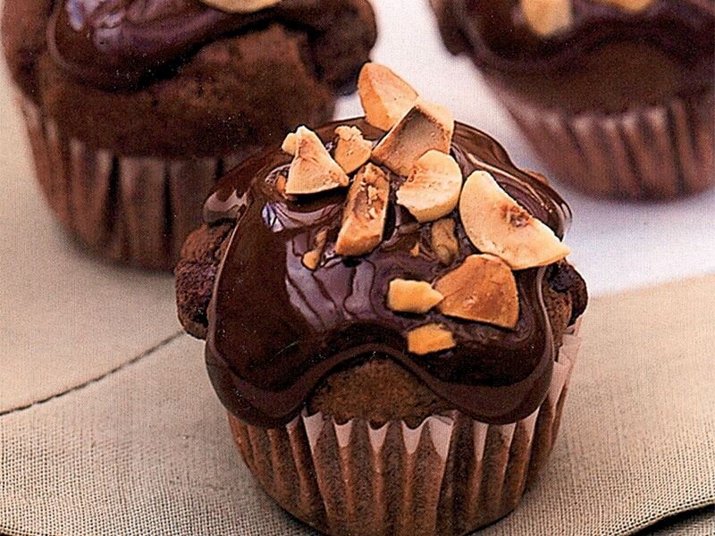 Fındıklı Çikolatalı Muffin;