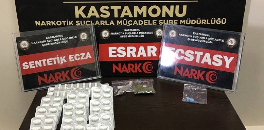 Kastamonu’da uyuşturucu operasyonu: 1 gözaltı;