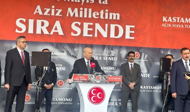 Kastamonu'da konuşan Bahçeli: "Cumhur İttifakı'nın özü sağlam, sözü senettir!";