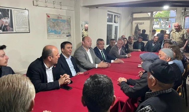 CHP'li Altay'dan 3 ilçeye ziyaret;