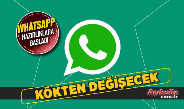 WhatsApp, baştan aşağı yenileniyor;