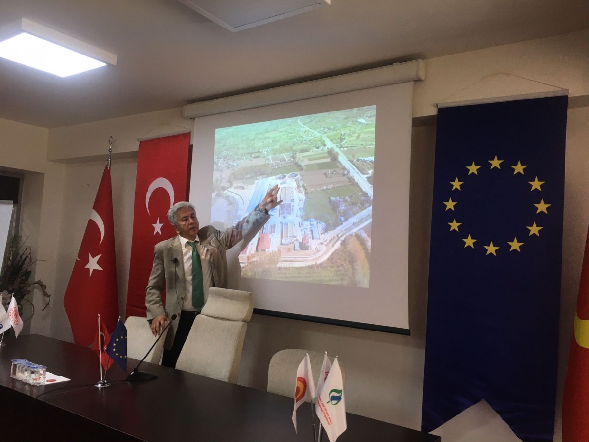 Bölge halkına Atıksu Arıtma Tesisi bilgilendirmesi;