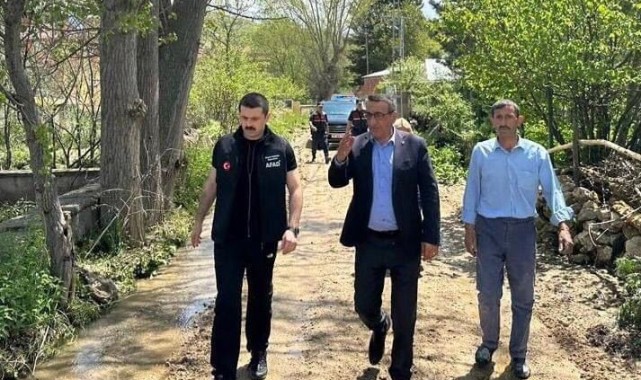 Zarar gören köyler onarılıyor;