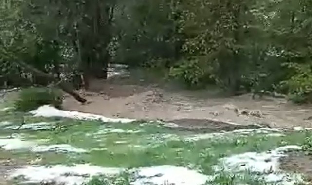 Derede su yükseliyor;