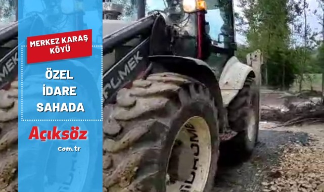 Özel İdare Karaş'a gidiyor;