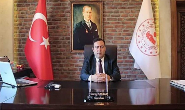 Kaymakamdan anlamlı mesaj;