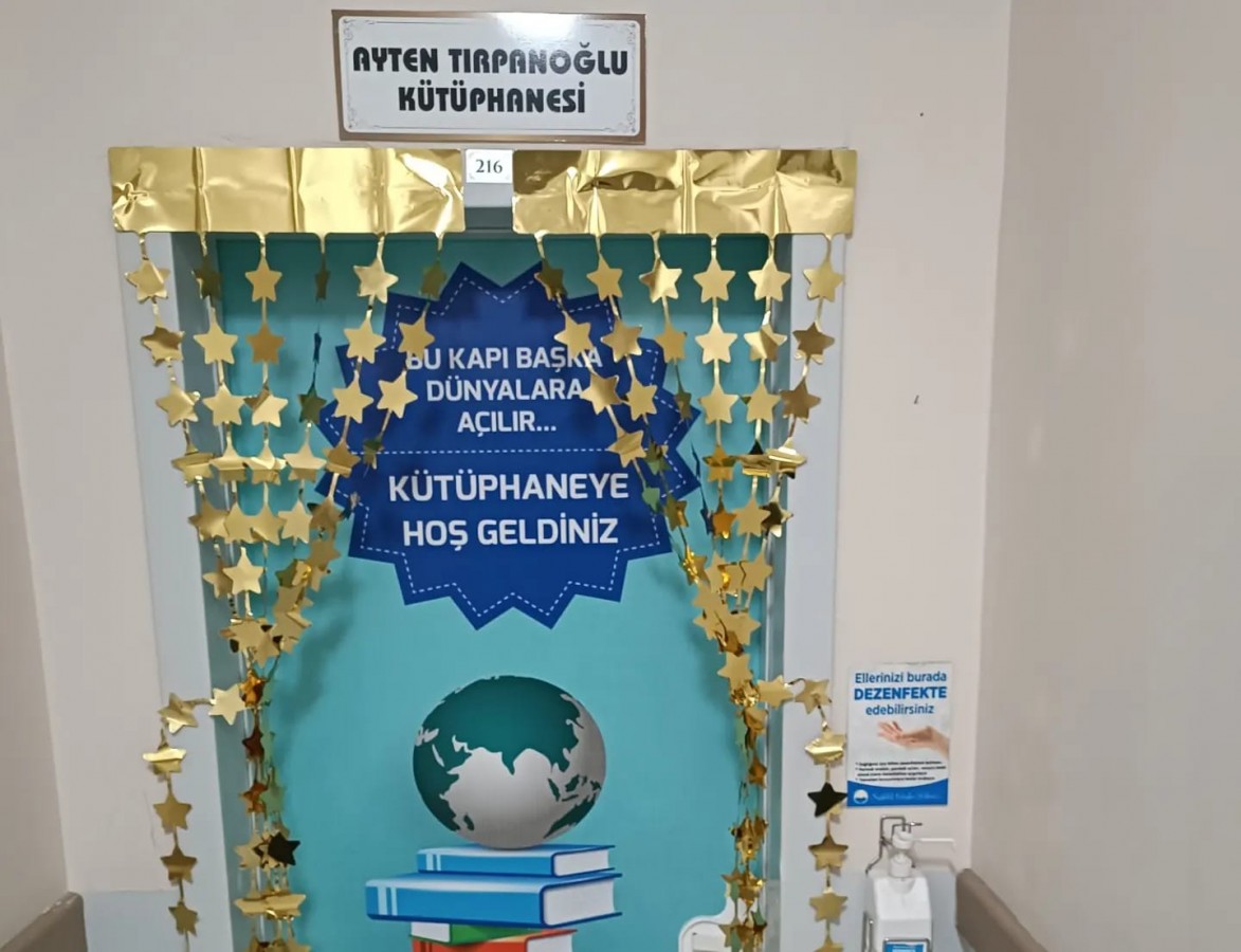 İsmi kütüphanede yaşayacak;