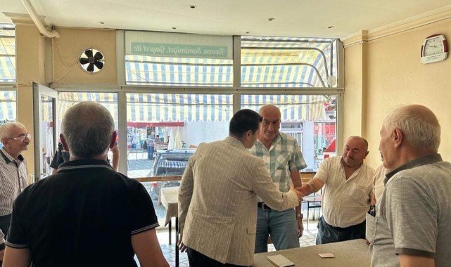 Kaymakam Coşkun, vatandaşlarla helalleşti;