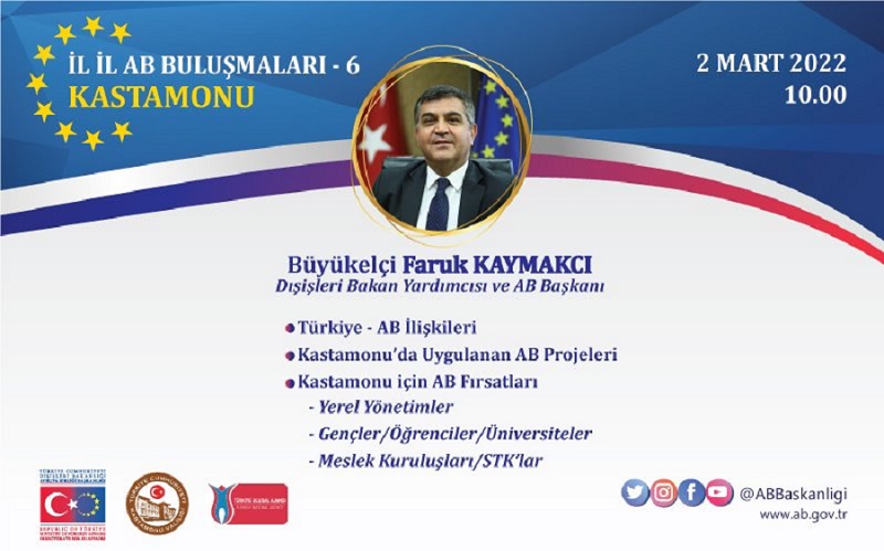 Kaymakçı AB'yi anlatmaya geliyor;