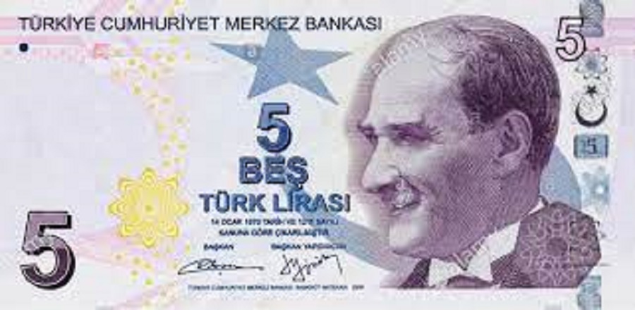 5 TL'lik banknotlarda değişti;