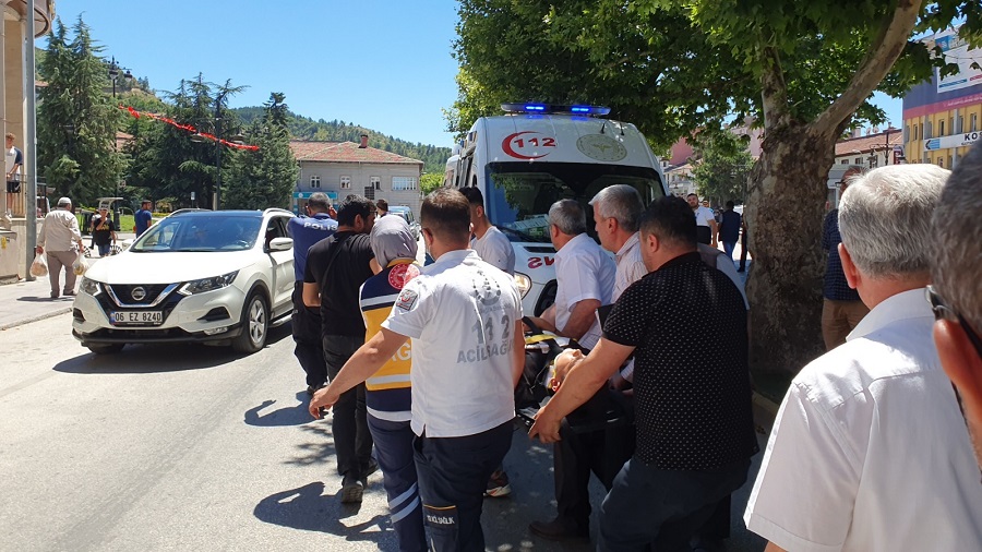 12 yaşındaki çocuğa çarptı;