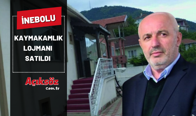 İnebolu kaymakamlık lojmanı satıldı;