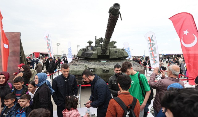 Altay tankı TEKNOFEST'te;