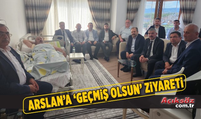 AK Parti’den Arslan’a ‘geçmiş olsun’ ziyareti;