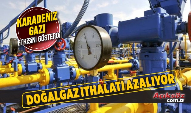 Karadeniz gazı etkisi! İthalat Nisan’da azaldı;