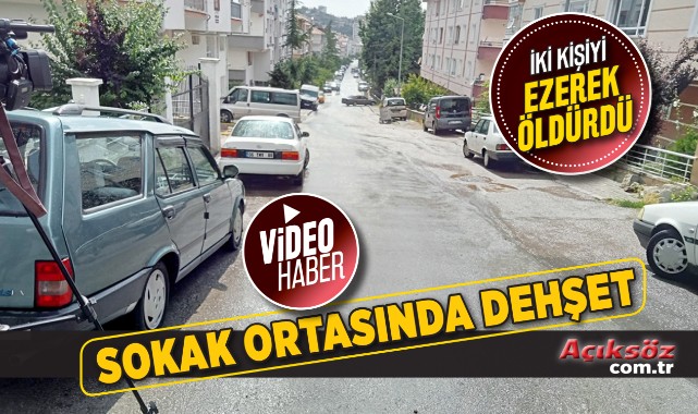 Eşinin dedesini ve kuzenini otomobille ezerek öldürdü;