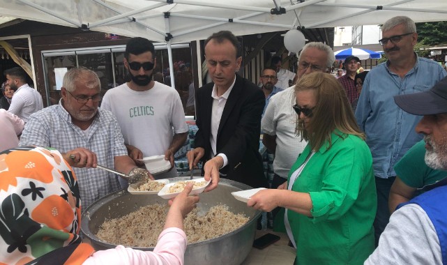 Abanalılar, geleneksel pilav şöleninde buluştu;