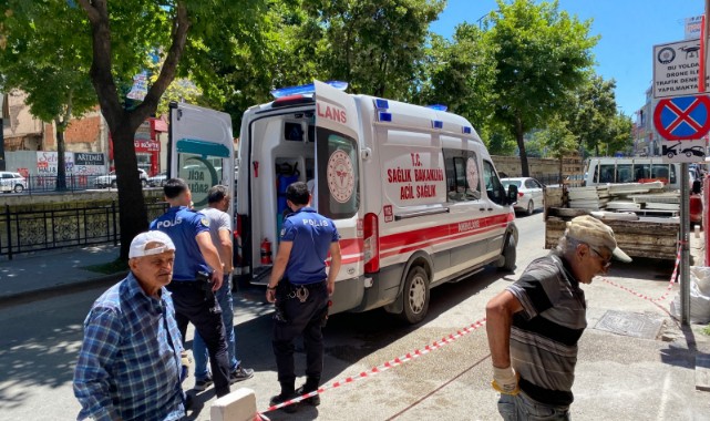 Kastamonu'da bir işçi iskeleden düştü;