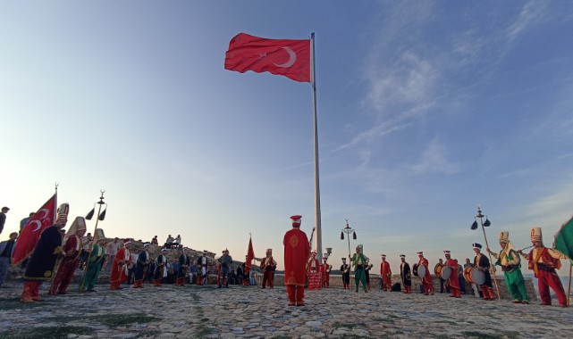 Kastamonu Kalesi'nde Mehter Gösterisi...;