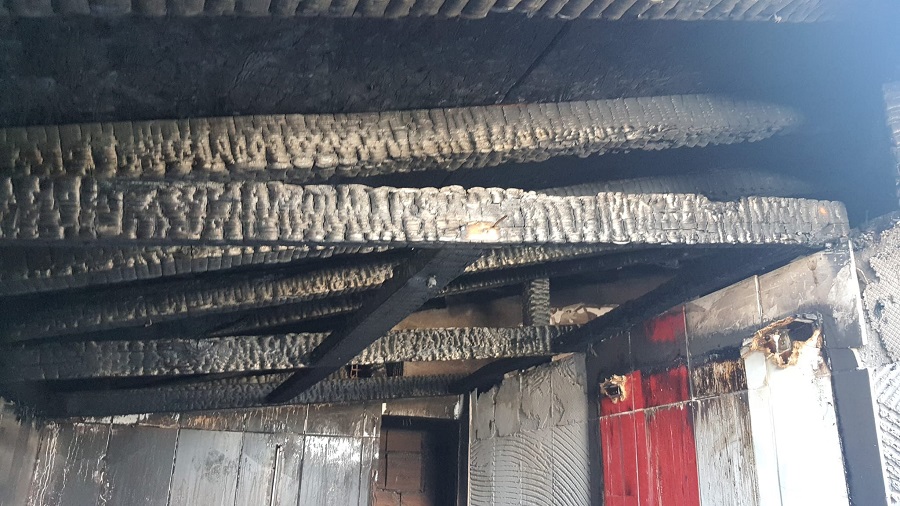 Kastamonu’da korkutan yangın;