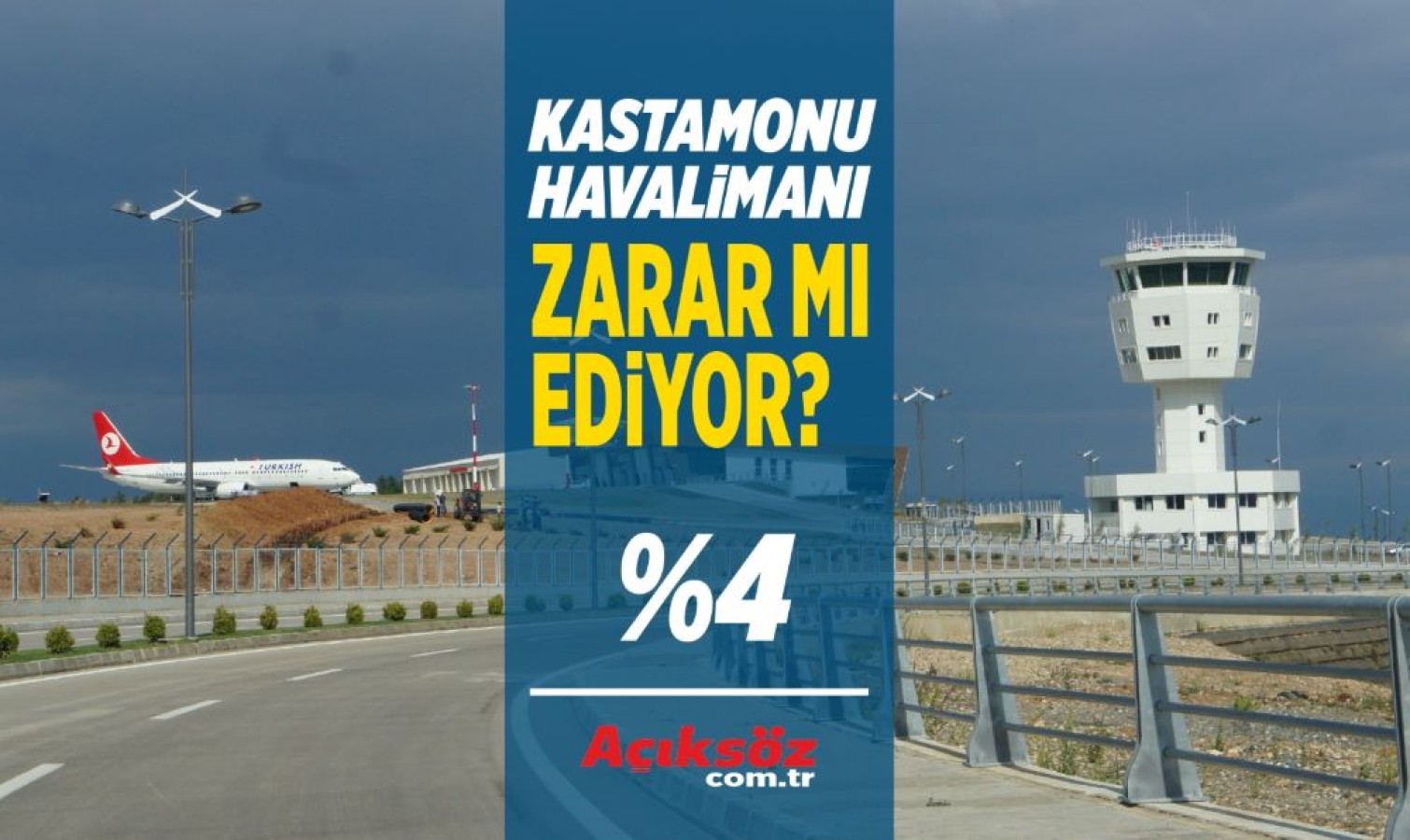 Kastamonu Havalimanı, zararına mı çalışıyor?;