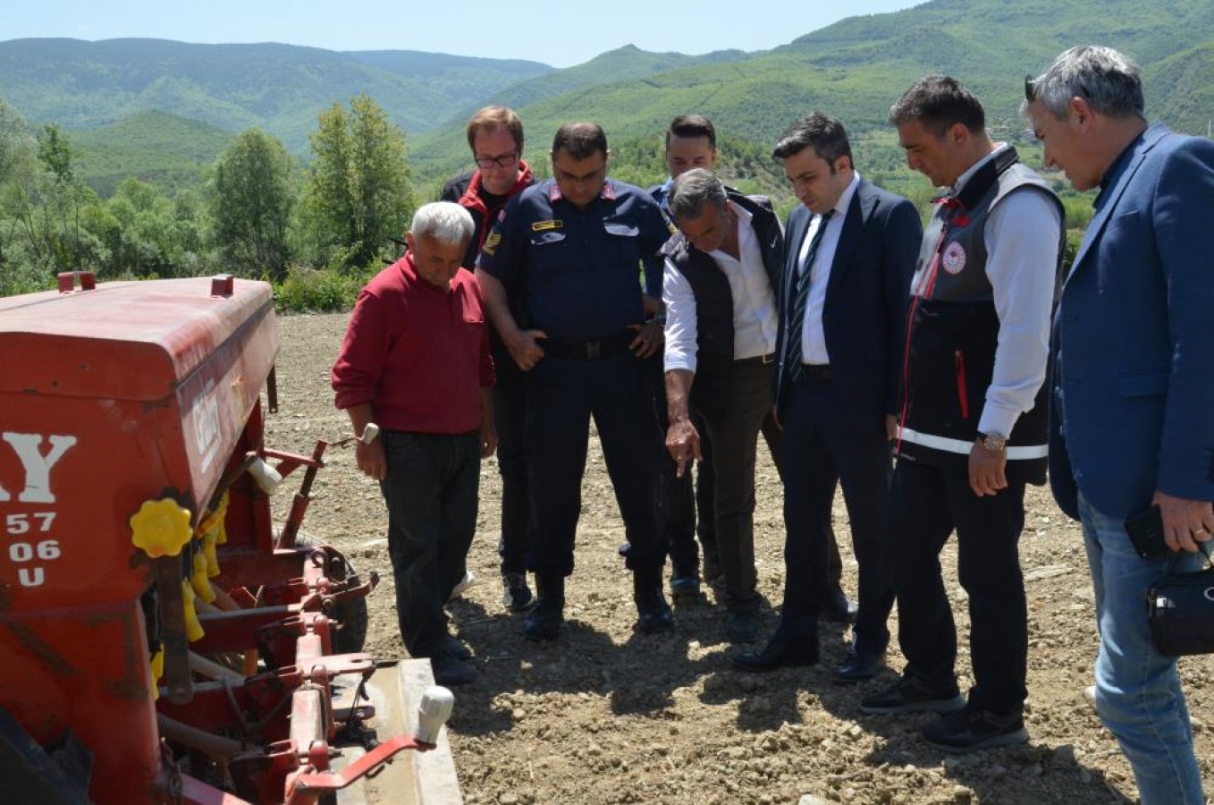 Yüzde 80 su tasarruflu çeltik ekimi yapıldı;