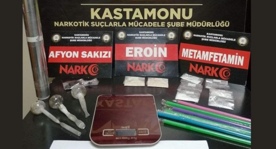 Yabancı uyruklu şahıs, uyuşturucudan tutuklandı;