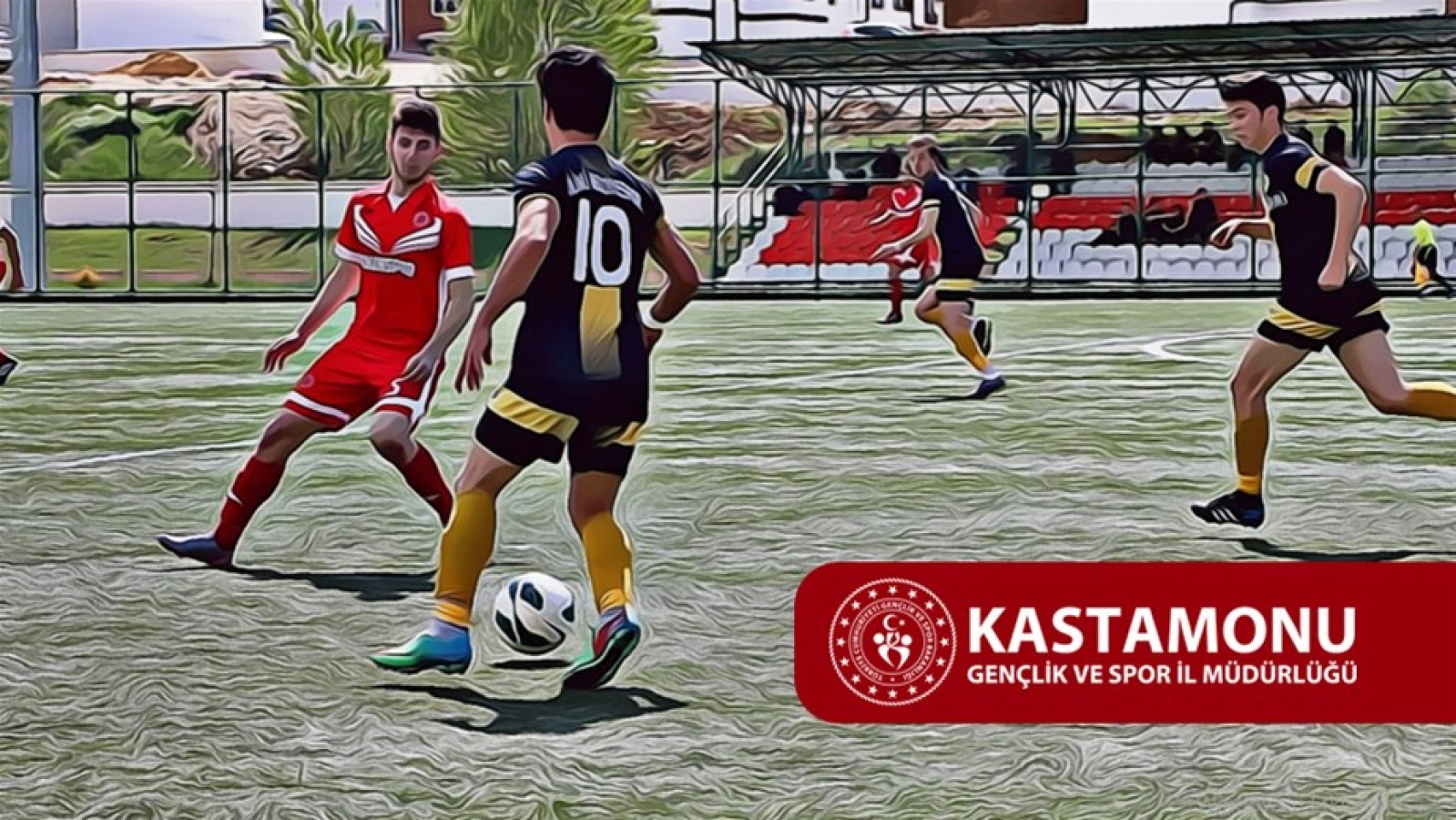 U14 FUTBOL TÜRKİYE ŞAMPİYONASI 1’İNCİ KADEME MÜSABAKALARI BAŞLADI;