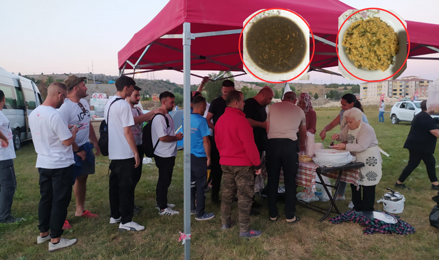 Zafer Yürüyüşünde Kastamonu yemeklerine büyük ilgi;